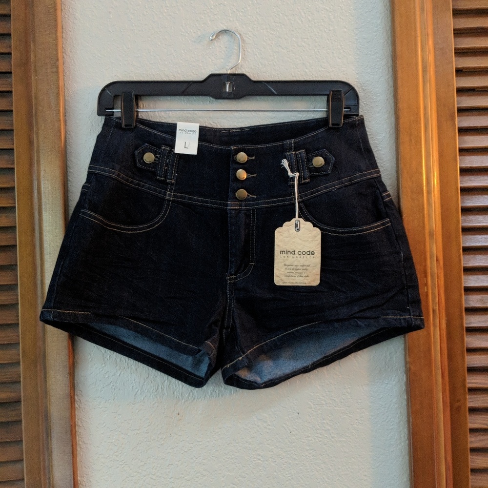 High waisted shorts